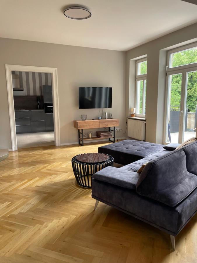 Helle Terrassenwohnung In Traumlage Von Дрезден Экстерьер фото