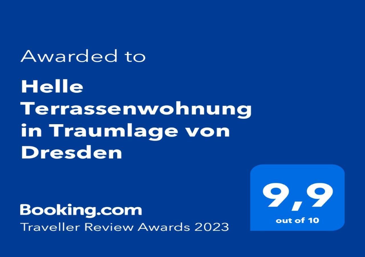Helle Terrassenwohnung In Traumlage Von Дрезден Экстерьер фото